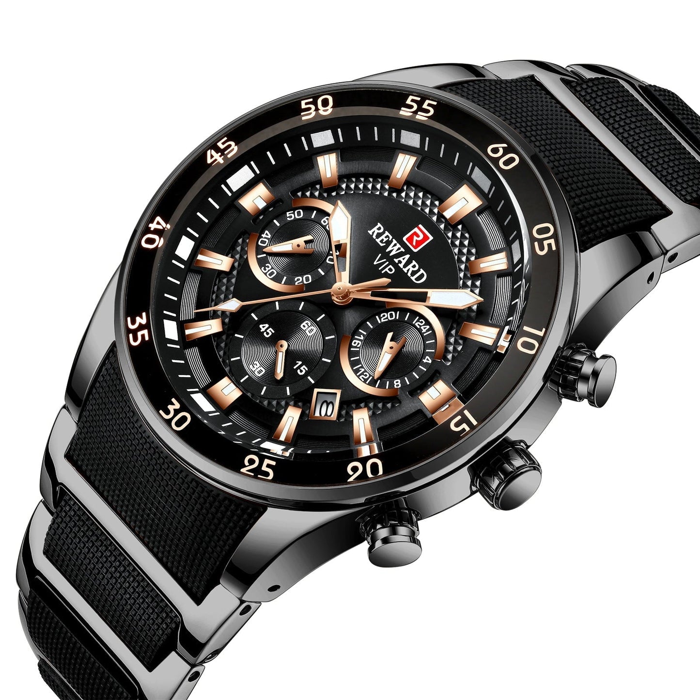 💎Luxe multifunctioneel quartzhorloge voor heren