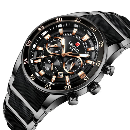 💎Luxe multifunctioneel quartzhorloge voor heren