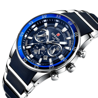 💎Luxe multifunctioneel quartzhorloge voor heren