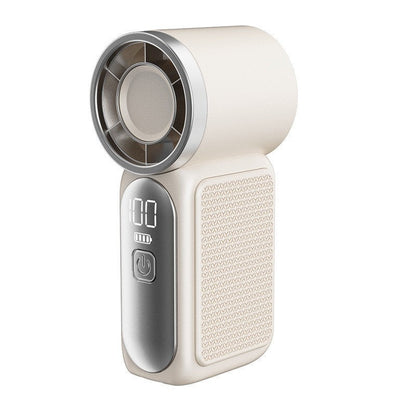 💨 Mini handventilator met LED-display | 🧊6 snelheden, 10,7 uur koelte | Weegt niets – gaat overal heen