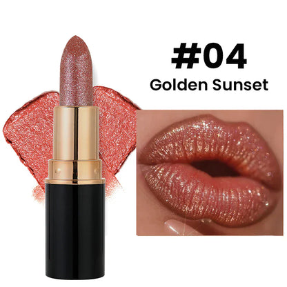 🔥Buy 1 Get 1 Free💋Waterproof & Moisturizing Glitter Lipstick