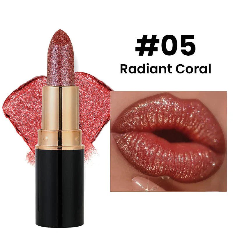 🔥Buy 1 Get 1 Free💋Waterproof & Moisturizing Glitter Lipstick