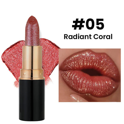 🔥Buy 1 Get 1 Free💋Waterproof & Moisturizing Glitter Lipstick