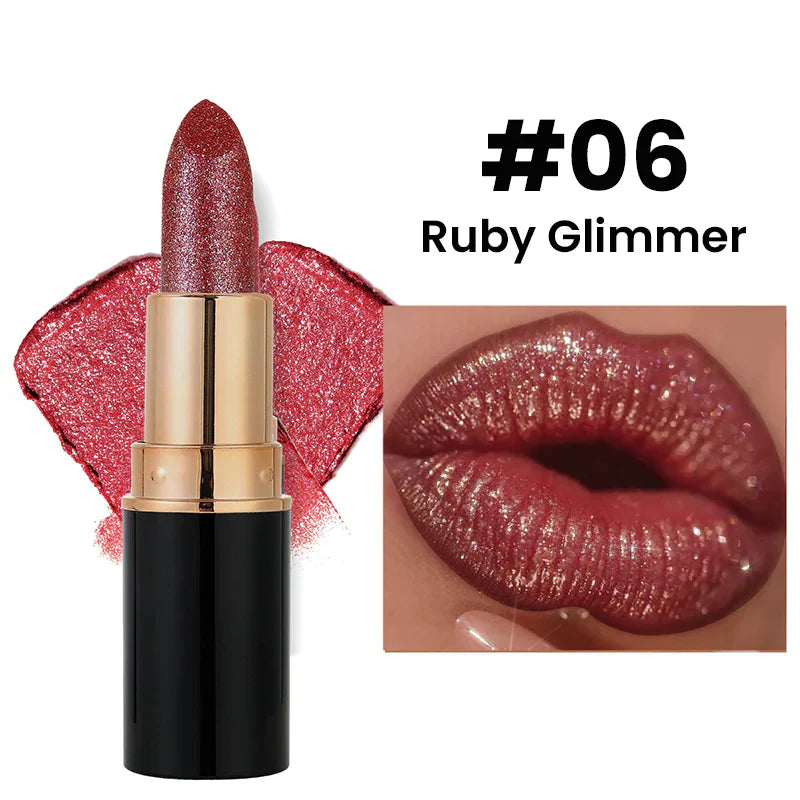 🔥Buy 1 Get 1 Free💋Waterproof & Moisturizing Glitter Lipstick