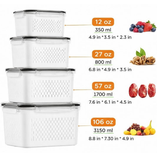 TroveHand™ Fruit & Vegetable Storage Box Set