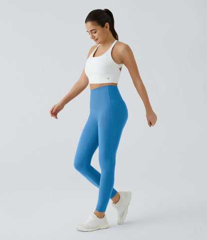 🔥Alisanda®  High Waisted Waist Shaping Pocket Shaping Training Leggings
