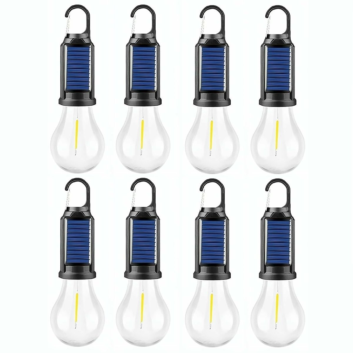 Zonne-energie tentverlichting, via USB oplaadbare LED-kampeerlantaarn