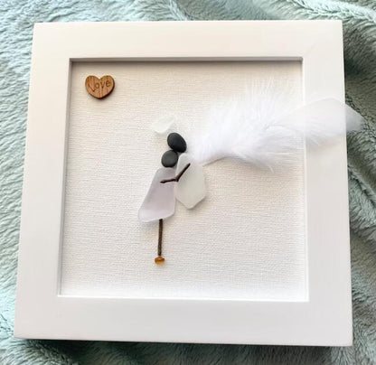 🎁2022💘Memorial Gift Sorry for your loss Gift Sea Glass Art Sympathy Gift