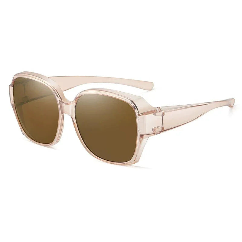 🎉LIMITEDE SALE：SLEchts €16.99!!😎UV400-bescherming Overzetzonnebril voor over uw bril