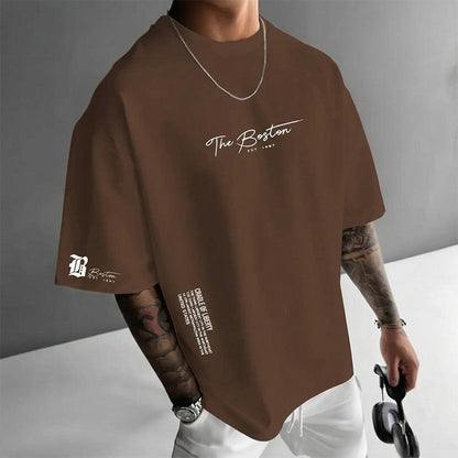 🔥👕 57% OFF Urban Cotton Blend Tee – From Day to Night Comfort Only £15.99