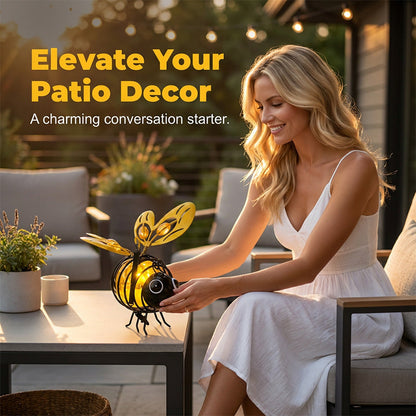 ⏰🔥LIMITED TIME 50% OFF!🔥50K+ SOLD!   🐝Outdoor Hanging Solar Bee Light - Perfect Gift For Plant Lovers Moms Or Literally Anyone Who Smiles❤️