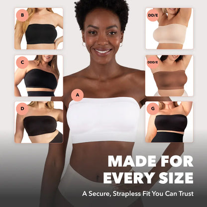 🔥Aurelle™ No-Slip Convertible Bandeau – 3-Way Wear, Wire-Free & Trusted by 50K+ Women👙🇬🇧1
