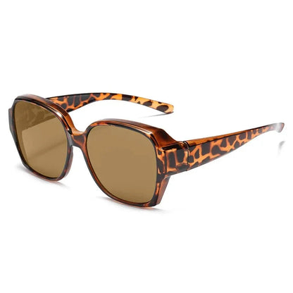 🎉LIMITEDE SALE：SLEchts €16.99!!😎UV400-bescherming Overzetzonnebril voor over uw bril