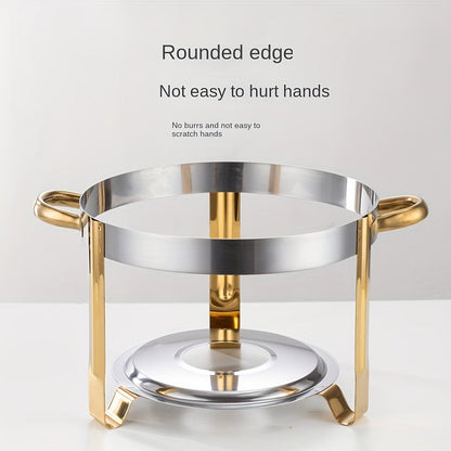 🍽️ LIMITED-TIME 50% OFF! ✨ Stainless Steel Chafing Dish Set – 5QT, Gold, Professional Buffet Warmer ⭐