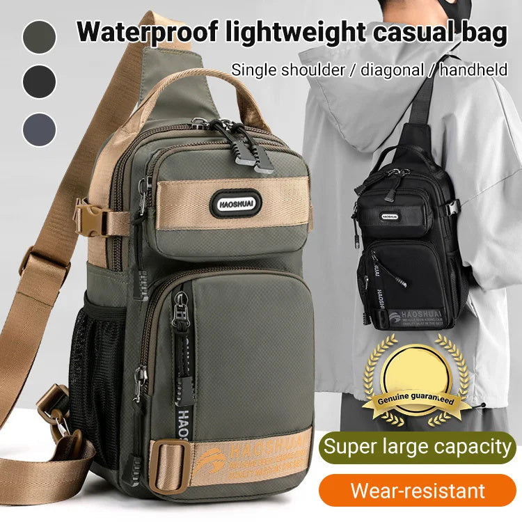 📢📢40% OFF !! ⏰2025 Adjustable Oxford Cloth Casual Chest Bag – Stylish & Durable ✨