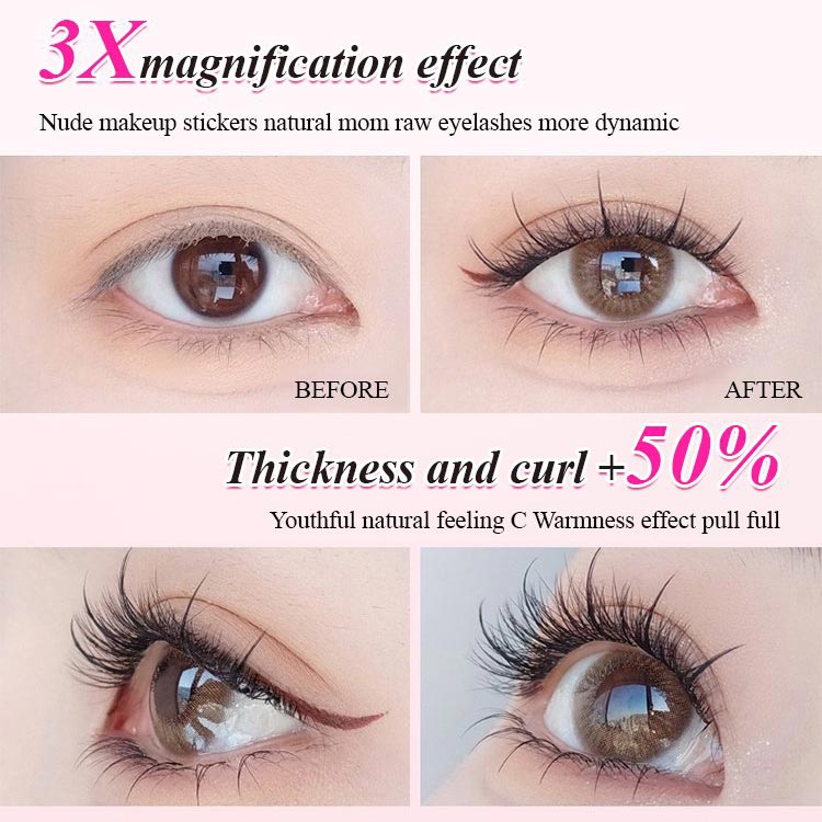 🎁Hot sale 50% OFF🔥Waterproof Glue-free Realistic False Eyelashes