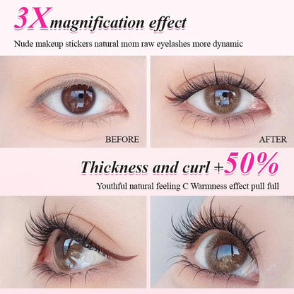 🎁Hot sale 50% OFF🔥Waterproof Glue-free Realistic False Eyelashes