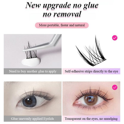 🎁Hot sale 50% OFF🔥Waterproof Glue-free Realistic False Eyelashes