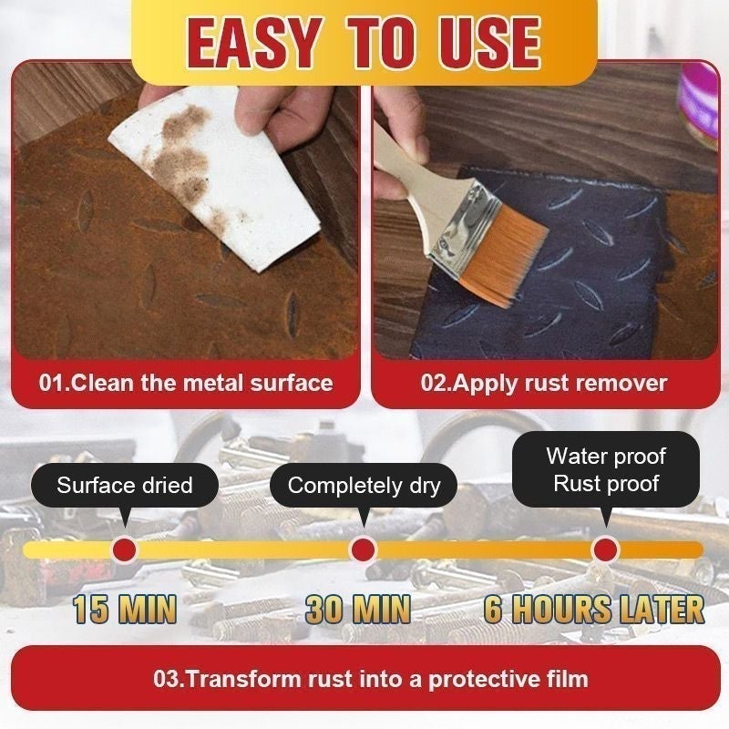 🔥🔥2026 Hot Sale 50% OFF🔥Water-based Metal Rust Remover