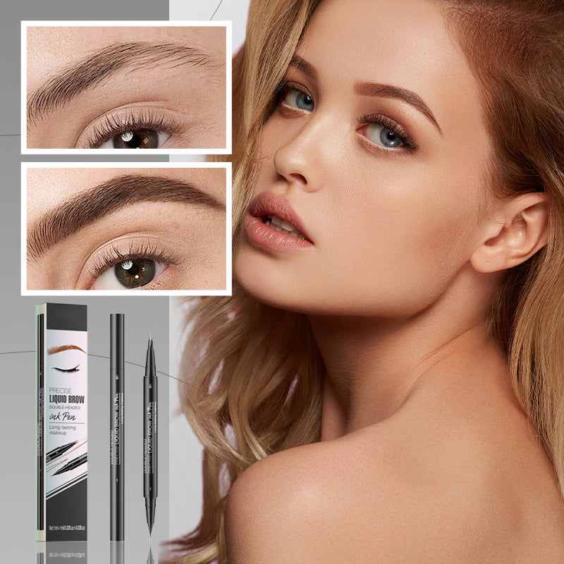🔥2025 NEW YEAR Sale🔥 2-in-1 Dual-Ended Microblading Eyebrow Pen