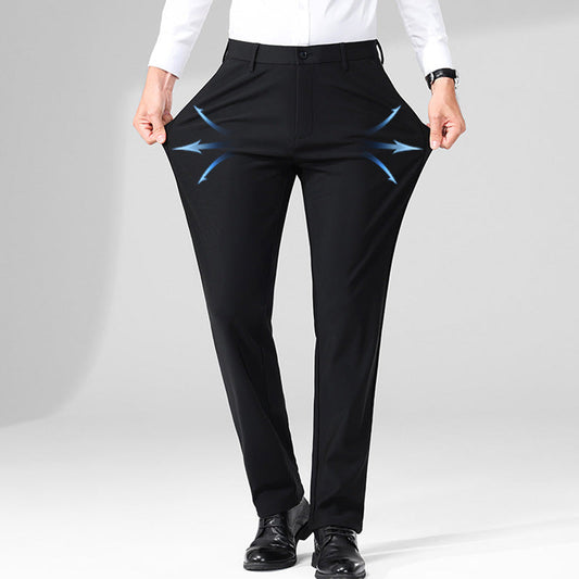 Dikke zakelijke broek voor heren