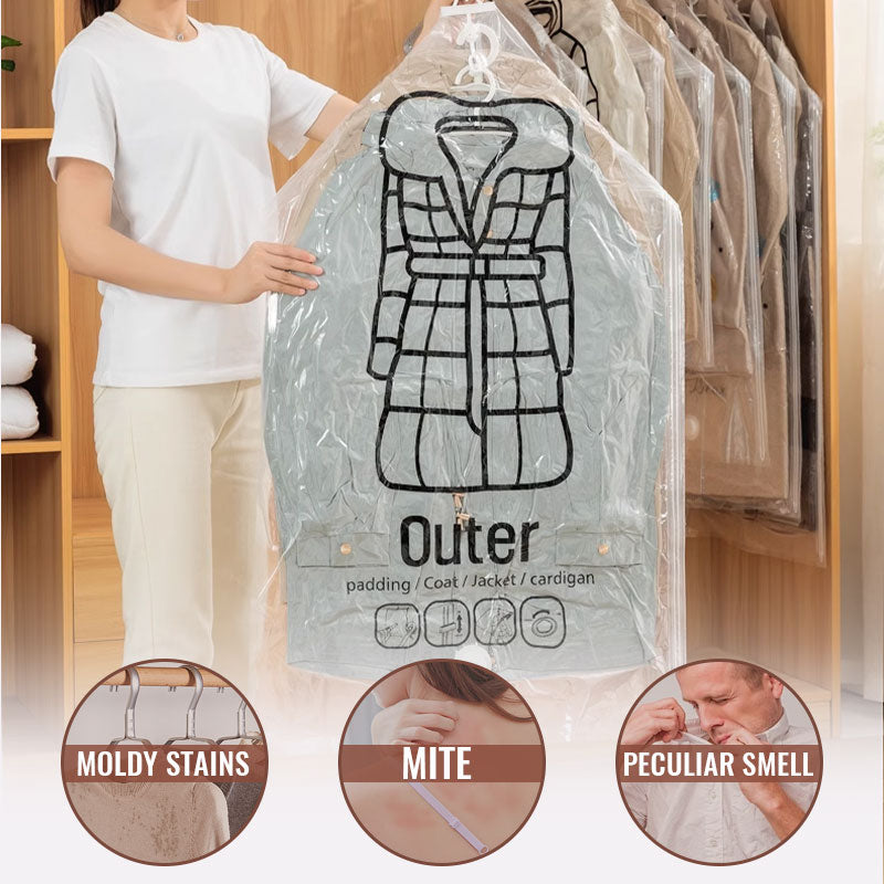 🎉 50% off!✨ Hanging vacuum bags with electric pump: save 75% more space and time!