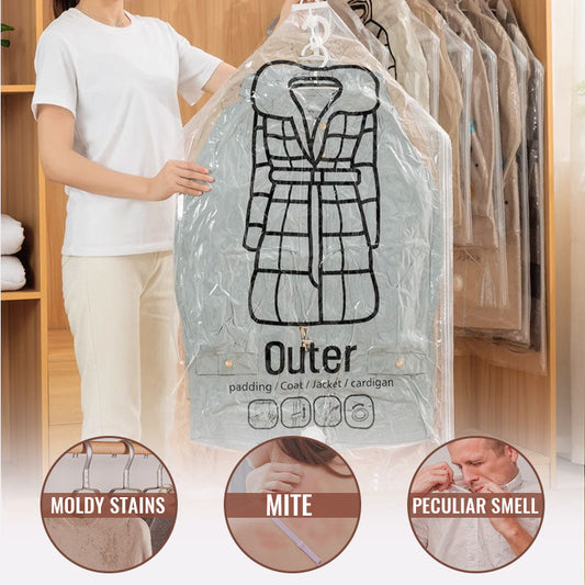 🎉 50% off!✨ Hanging vacuum bags with electric pump: save 75% more space and time!