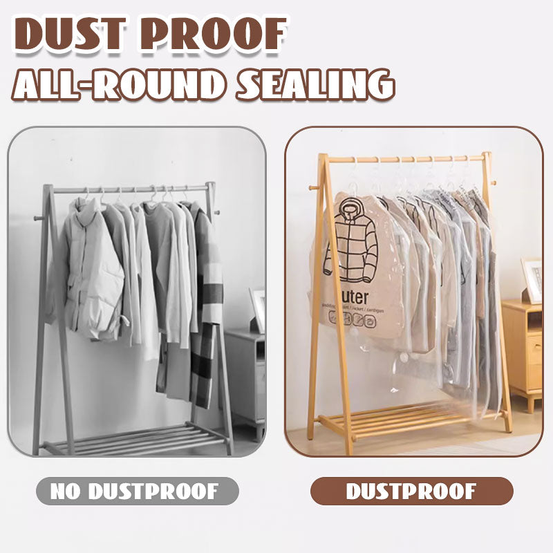 🎉 50% off!✨ Hanging vacuum bags with electric pump: save 75% more space and time!
