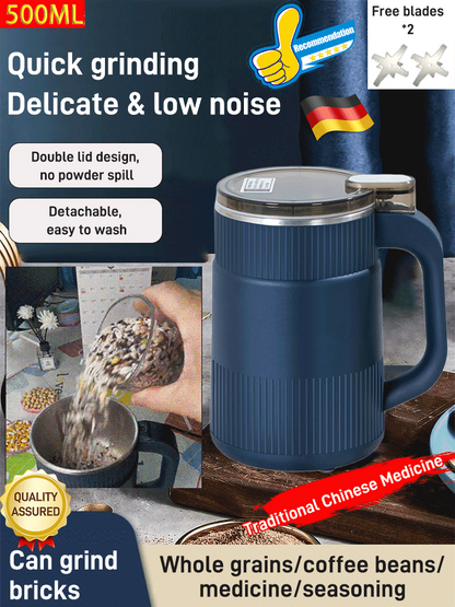 🔥Electric Grinding Cup – High-Speed, Large Capacity & Powerful Crushing 🍚📦