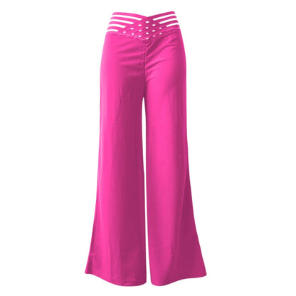 🍃Dames casual high-waisted stretch lange broek -  ademend en comfortabel