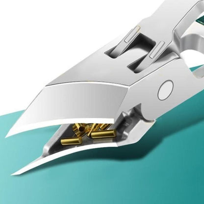 💅 50% KORTING NU! ✨ Anti-spat 25° nagelknipper met schuine rand, 3-delige set – precies knippen, comfortabele grip en veilige spatbescherming ✂️