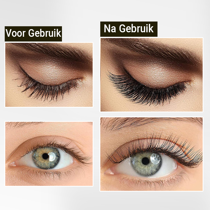 Langdurige Waterdichte Volume- en Verlengende Mascara
