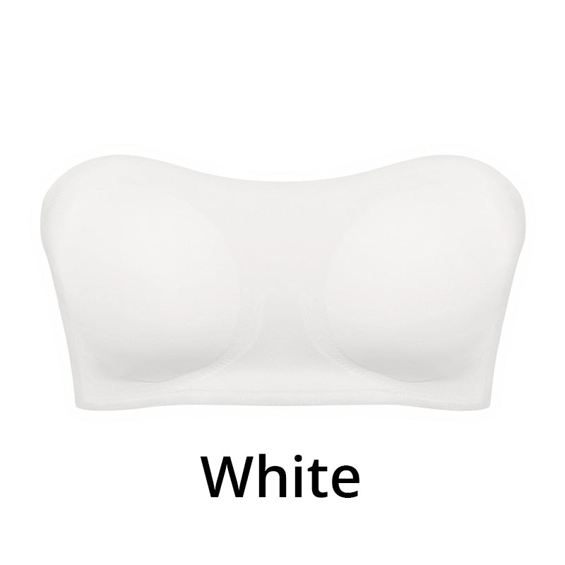 💜HOT SALE- BUY 1 GET 1 FREE💜Strapless Wireless Bra with Crossover Side Closure
