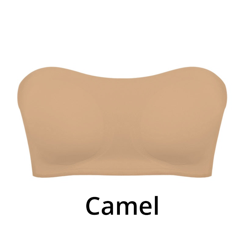 💜HOT SALE- BUY 1 GET 1 FREE💜Strapless Wireless Bra with Crossover Side Closure