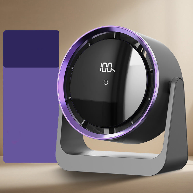 🏆LAST DAY SALE 50% OFF🔥Strong Wind Ultra Quiet Portable Rechargeable USB Desk Fan