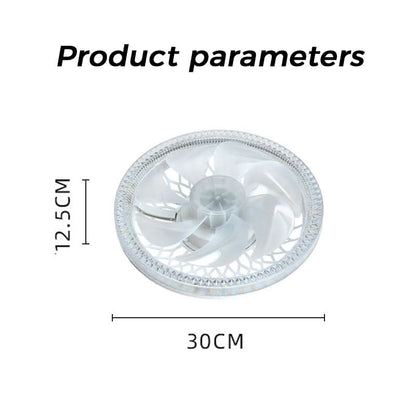 💡2-in-1 dimbare plafondventilatorlamp met afstandsbediening – stil, verstelbaar en ruimtebesparend