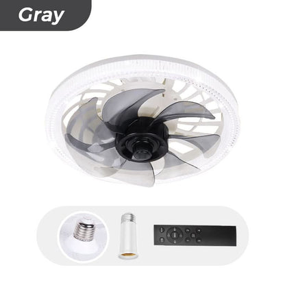 💡2-in-1 dimbare plafondventilatorlamp met afstandsbediening – stil, verstelbaar en ruimtebesparend