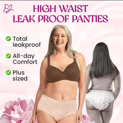 🔥Best Seller Buy 3 Get 2 Free🔥-2025 New Secure-Tech High-Rise Panties - Leakproof Protection ✨