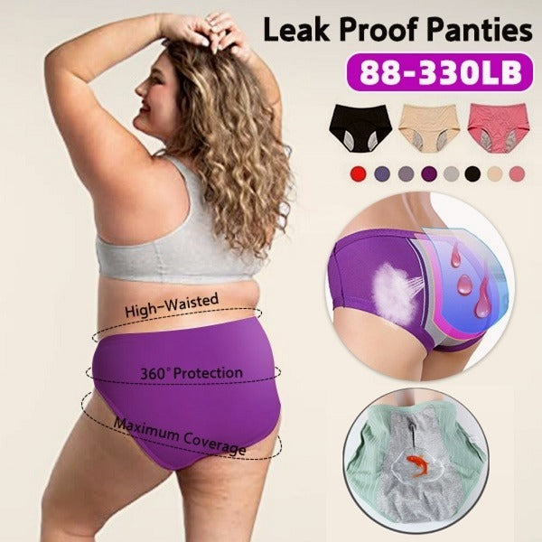 🔥Best Seller Buy 3 Get 2 Free🔥-2025 New Secure-Tech High-Rise Panties - Leakproof Protection ✨
