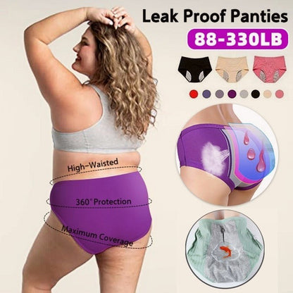 🔥Best Seller Buy 3 Get 2 Free🔥-2025 New Secure-Tech High-Rise Panties - Leakproof Protection ✨