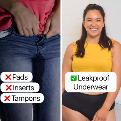 🔥Best Seller Buy 3 Get 2 Free🔥-2025 New Secure-Tech High-Rise Panties - Leakproof Protection ✨