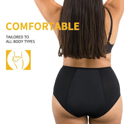 🔥Best Seller Buy 3 Get 2 Free🔥-2025 New Secure-Tech High-Rise Panties - Leakproof Protection ✨
