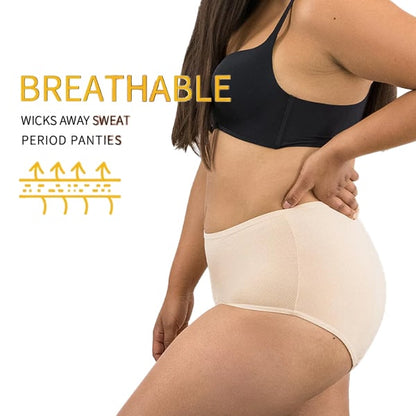🔥Best Seller Buy 3 Get 2 Free🔥-2025 New Secure-Tech High-Rise Panties - Leakproof Protection ✨