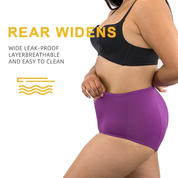 🔥Best Seller Buy 3 Get 2 Free🔥-2025 New Secure-Tech High-Rise Panties - Leakproof Protection ✨