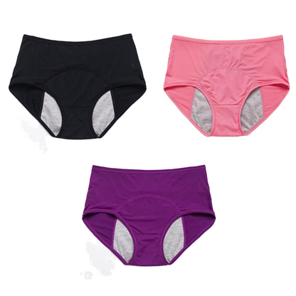🔥Best Seller Buy 3 Get 2 Free🔥-2025 New Secure-Tech High-Rise Panties - Leakproof Protection ✨