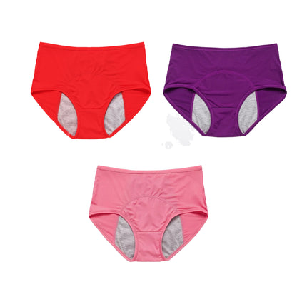 🔥Best Seller Buy 3 Get 2 Free🔥-2025 New Secure-Tech High-Rise Panties - Leakproof Protection ✨