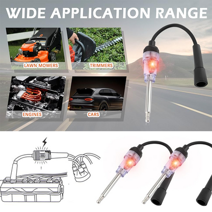 💥50% KORTING🔧 Auto Ontstekingstester voor Bougies & Bobines | Universeel | LED Indicatie | Geen Batterij