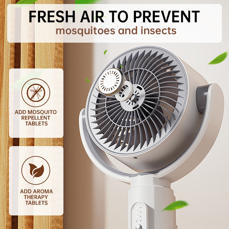 ❄️2026 Hot Sale🔥USB-aangedreven stille energiezuinige vloerventilator🍃