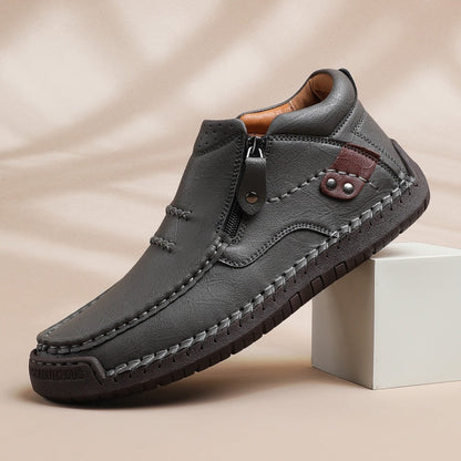 🔥2026 Hot Sale🌟Retro outdoor casual PU-schoenen voor heren