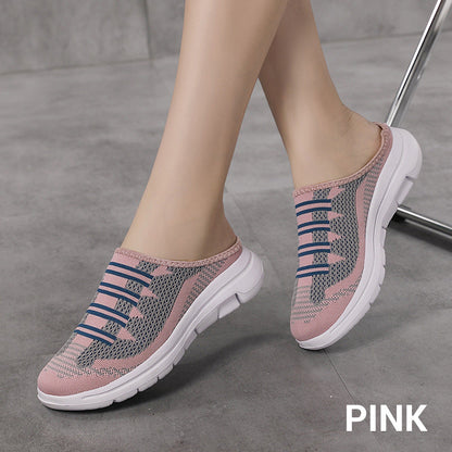 Comfortable & Breathable Closed-Toe Slide Slippers